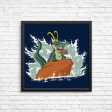 The Little Alligator - Posters & Prints