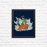 The Little Alligator - Posters & Prints