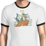 The Little Alligator - Ringer T-Shirt