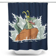 The Little Alligator - Shower Curtain