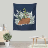 The Little Alligator - Wall Tapestry
