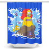 The Little Beerman - Shower Curtain
