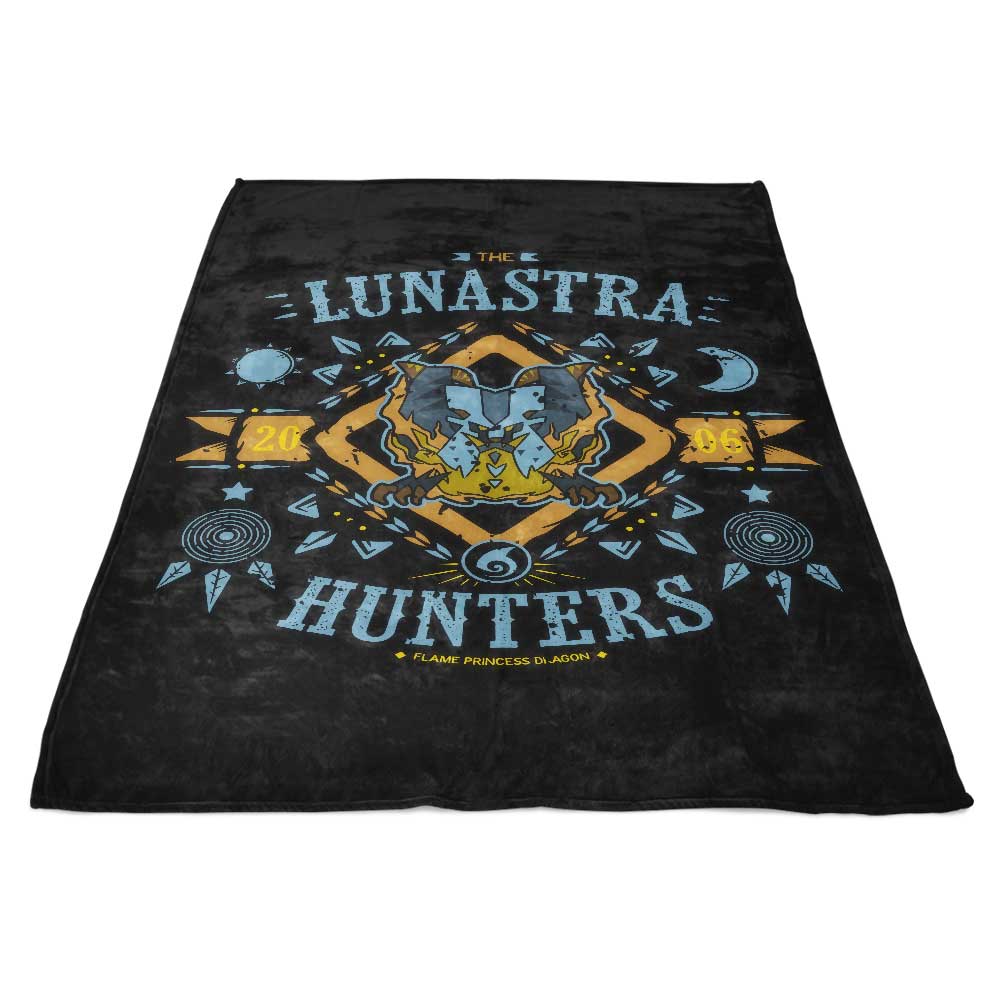 The Lunastra Hunters - Fleece Blanket