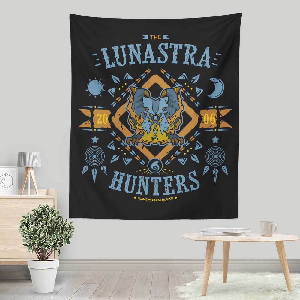 The Lunastra Hunters - Wall Tapestry