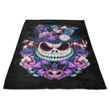 The Mad Skellington - Fleece Blanket