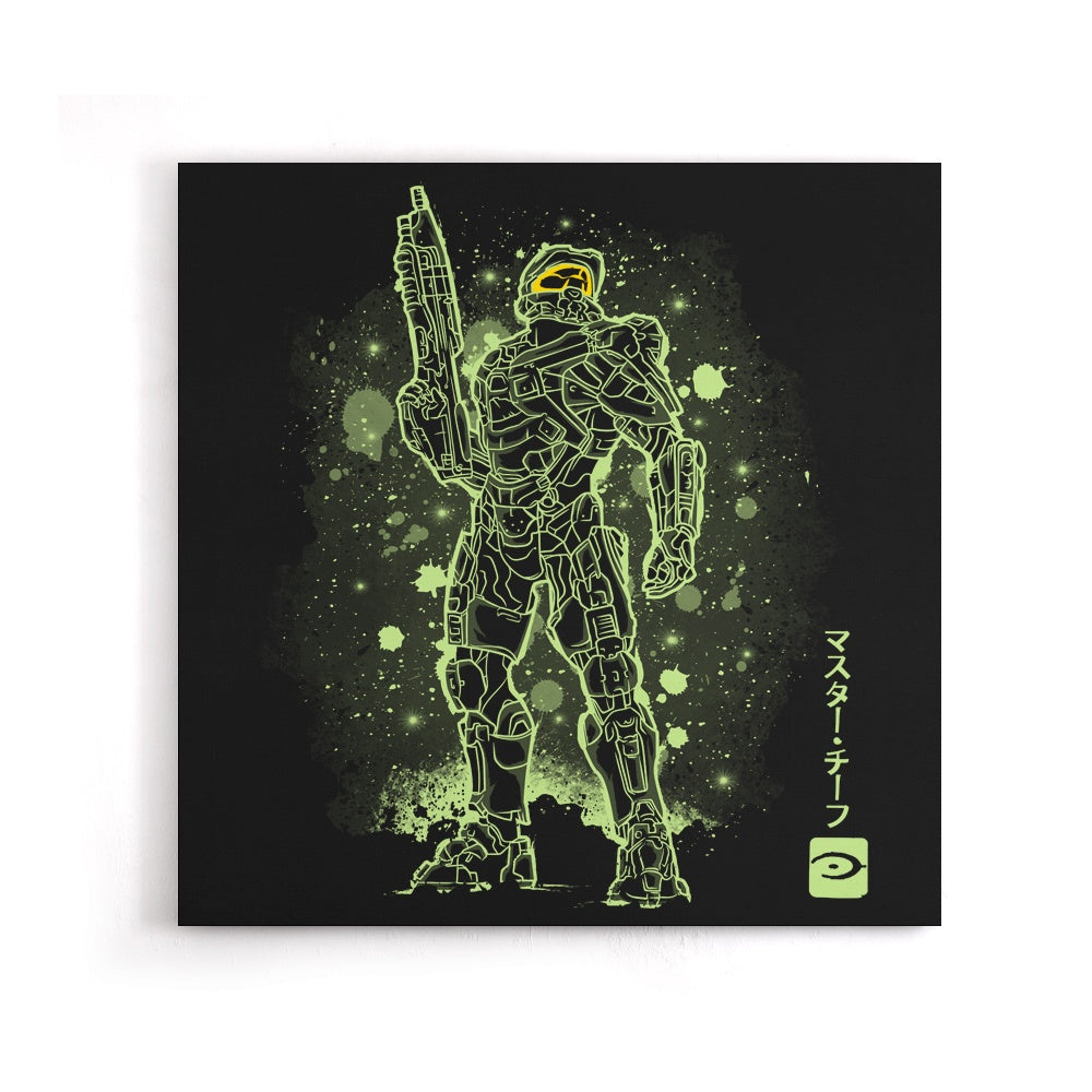 The Master Chief - Canvas Print