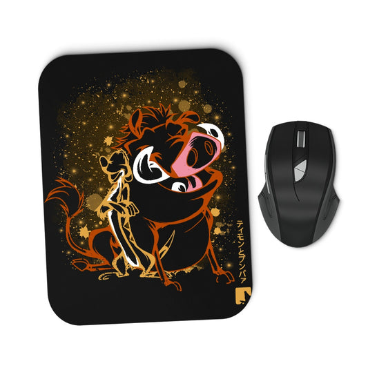 The Meerkat and Warthog - Mousepad