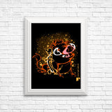 The Meerkat and Warthog - Posters & Prints