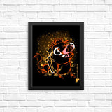 The Meerkat and Warthog - Posters & Prints