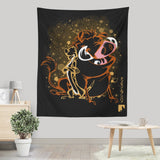The Meerkat and Warthog - Wall Tapestry