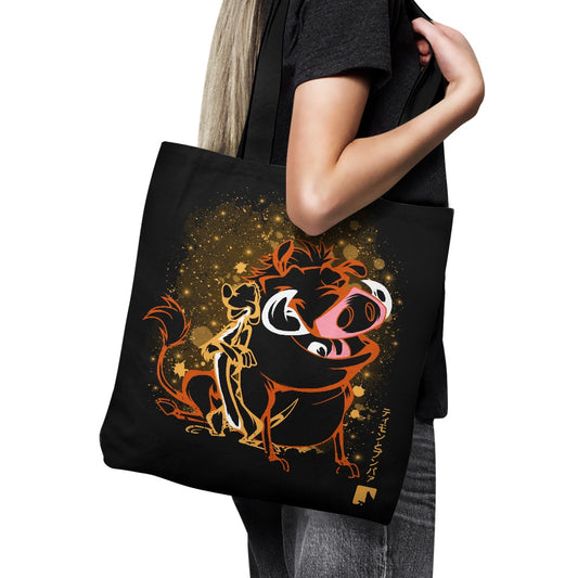The Meerkat and Warthog - Tote Bag