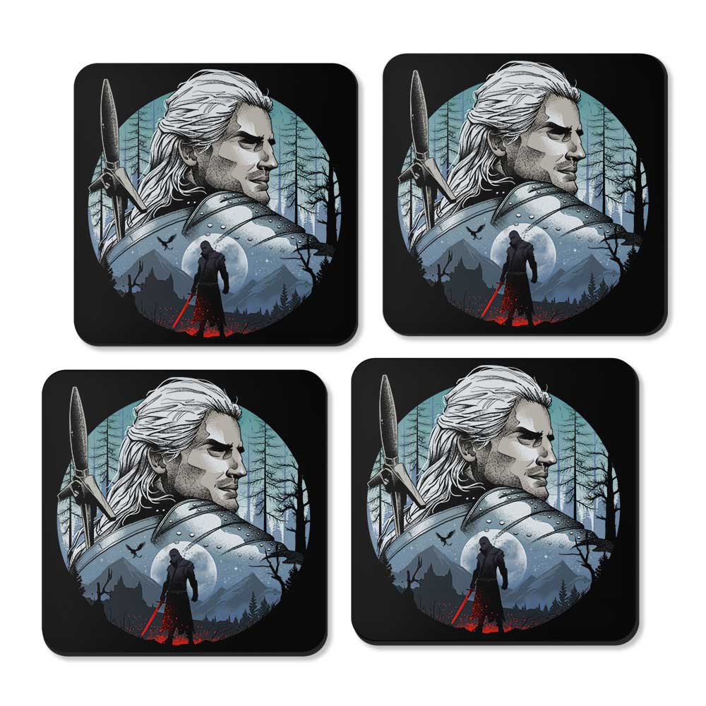 The Monster Hunter - Coasters