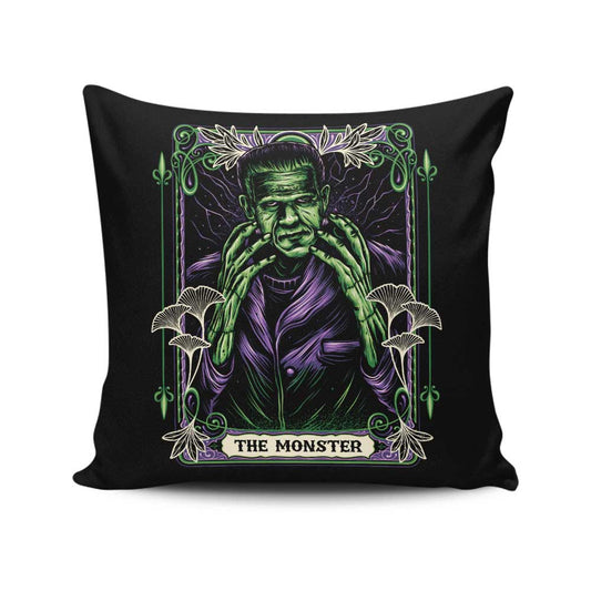 The Monster - Throw Pillow