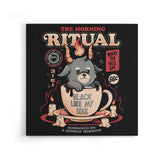 The Morning Ritual - Canvas Print