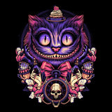 The Mysterious Smile - Throw Pillow