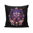 The Mysterious Smile - Throw Pillow