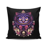 The Mysterious Smile - Throw Pillow
