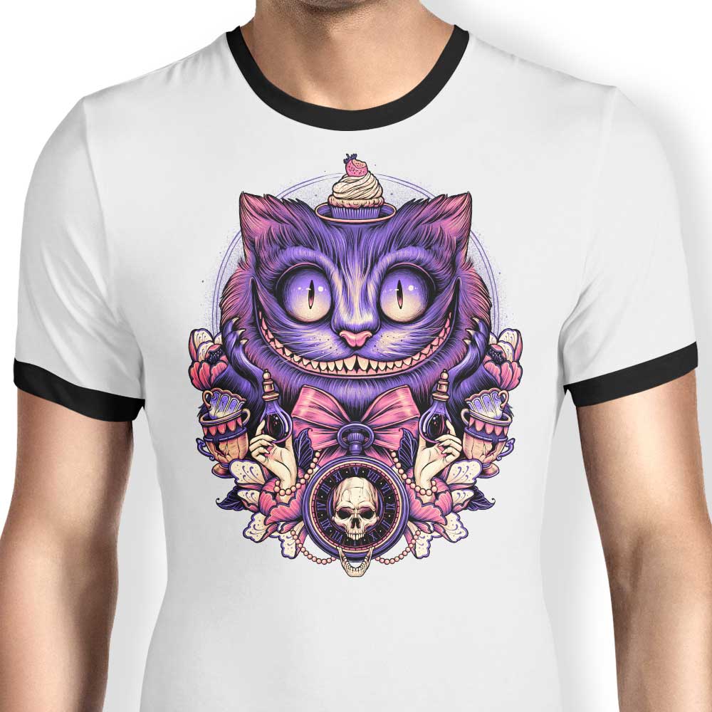 The Mysterious Smile - Ringer T-Shirt