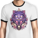 The Mysterious Smile - Ringer T-Shirt