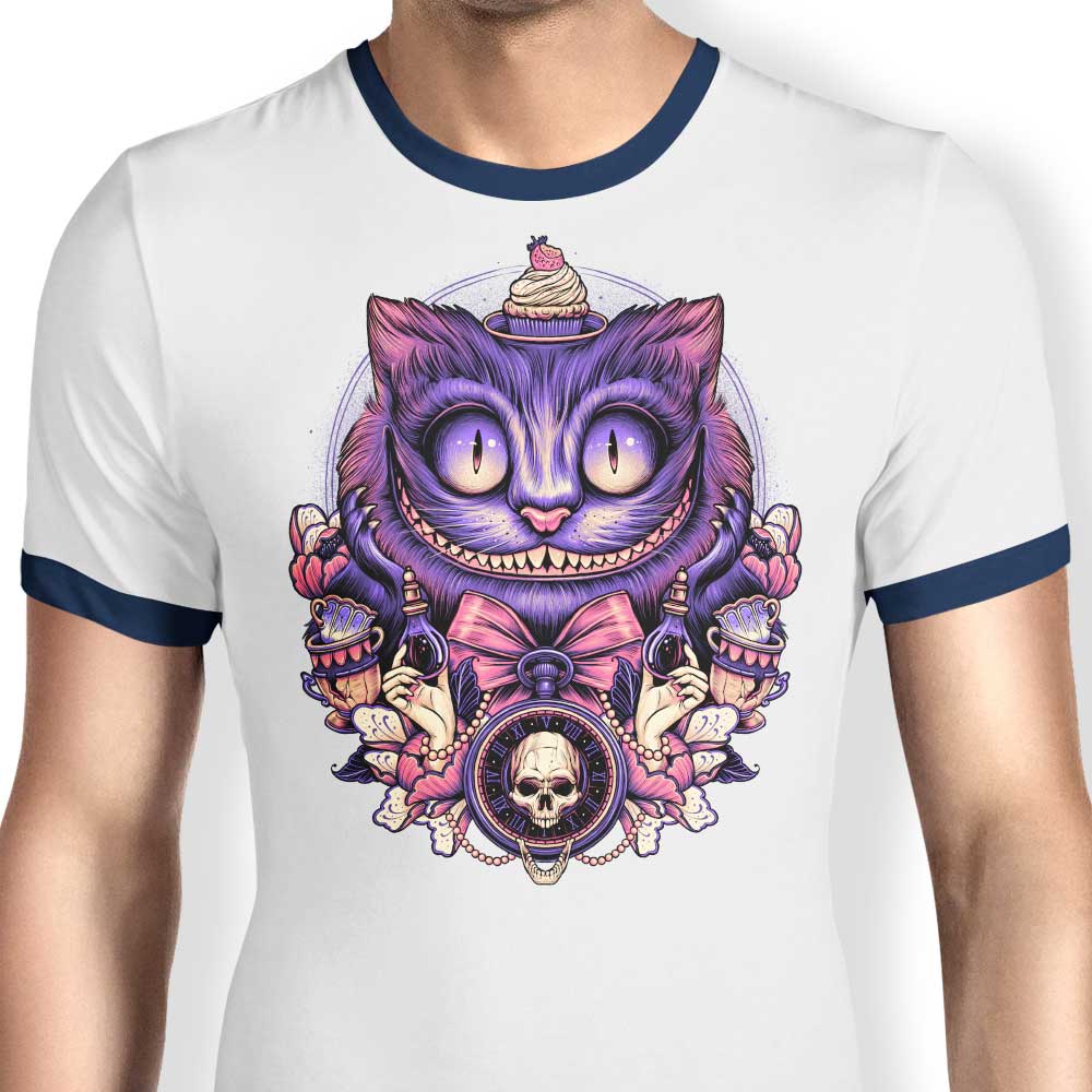 The Mysterious Smile - Ringer T-Shirt
