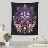 The Mysterious Smile - Wall Tapestry