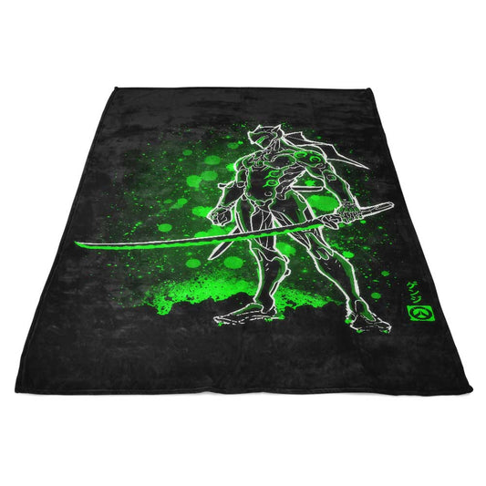 The Ninja (Alt) - Fleece Blanket