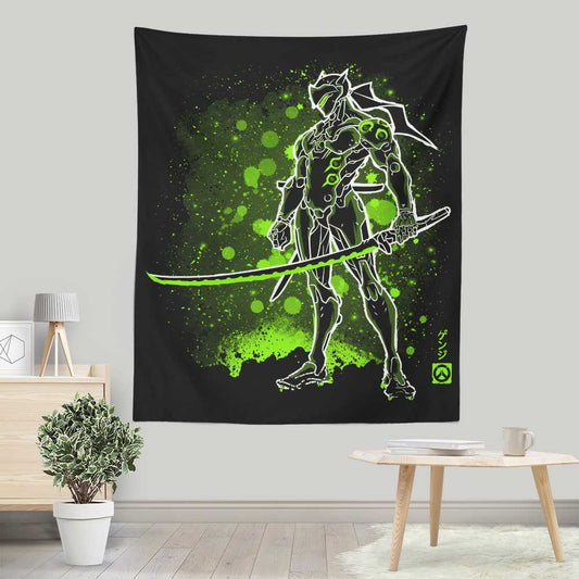The Ninja (Alt) - Wall Tapestry