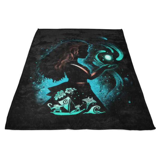 The Ocean Chose Me - Fleece Blanket