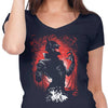 The One Who Laughs - Women's V-Neck
