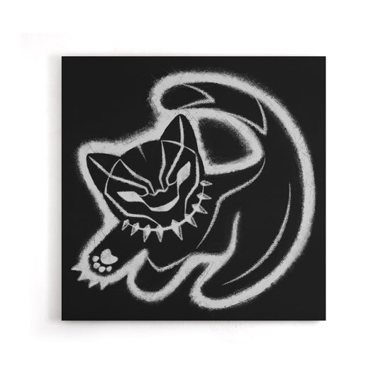 The Panther King - Canvas Print