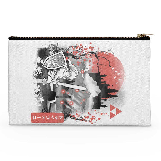 The Past Sumi-e - Accessory Pouch
