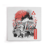 The Past Sumi-e - Canvas Print