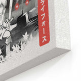 The Past Sumi-e - Canvas Print