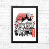 The Past Sumi-e - Posters & Prints