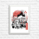 The Past Sumi-e - Posters & Prints