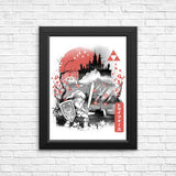 The Past Sumi-e - Posters & Prints
