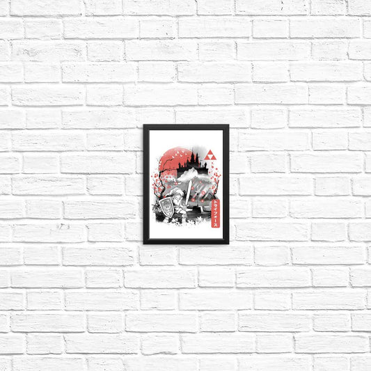 The Past Sumi-e - Posters & Prints