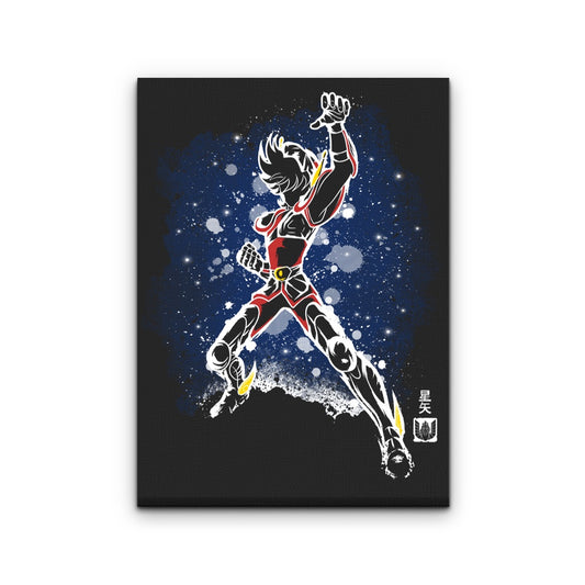 The Pegasus Saint - Canvas Print