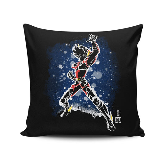The Pegasus Saint - Throw Pillow