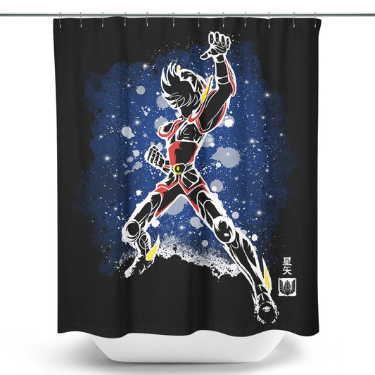The Pegasus Saint - Shower Curtain