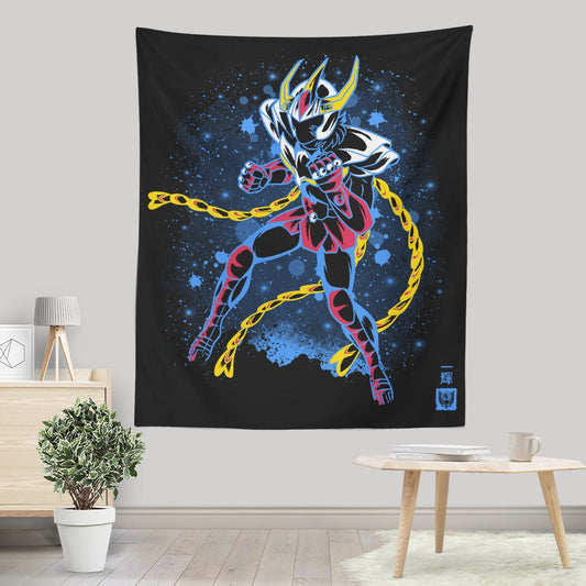 The Phoenix Saint - Wall Tapestry