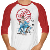 The Power of the Boomerang - 3/4 Sleeve Raglan T-Shirt