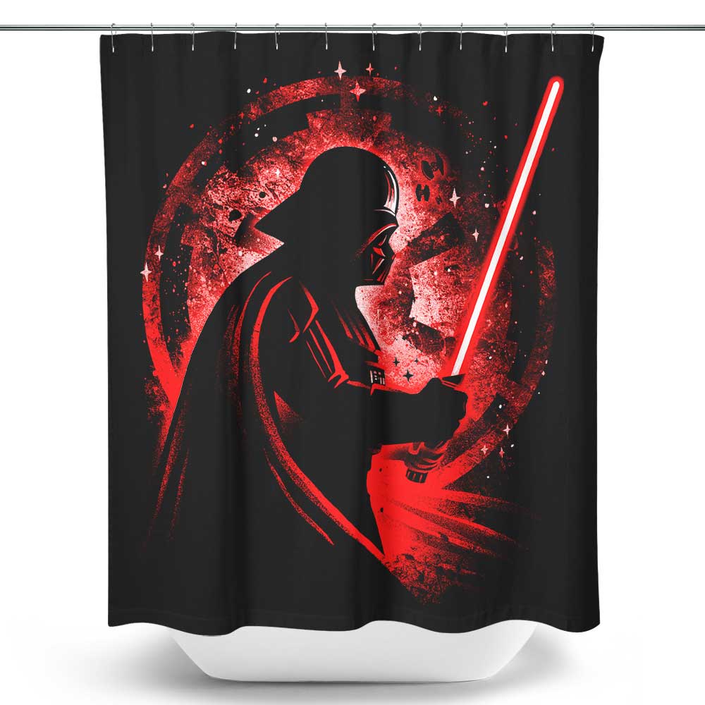 The Power of the Dark Side - Shower Curtain