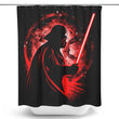 The Power of the Dark Side - Shower Curtain