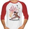 The Power of the Fire Nation - 3/4 Sleeve Raglan T-Shirt