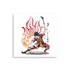 The Power of the Fire Nation - Metal Print