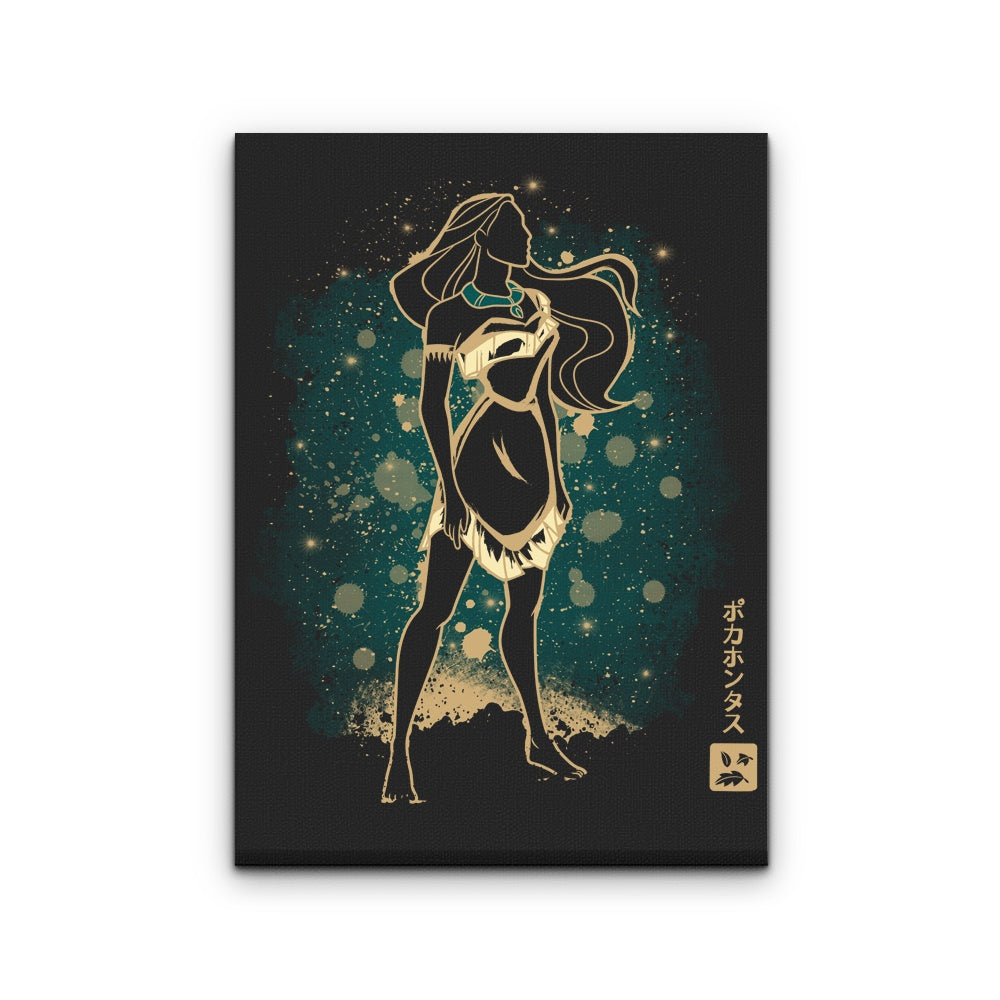 The Powhatan Princess - Canvas Print