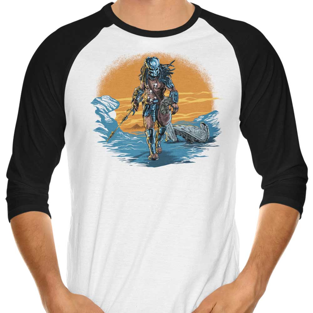 The Predalorian - 3/4 Sleeve Raglan T-Shirt