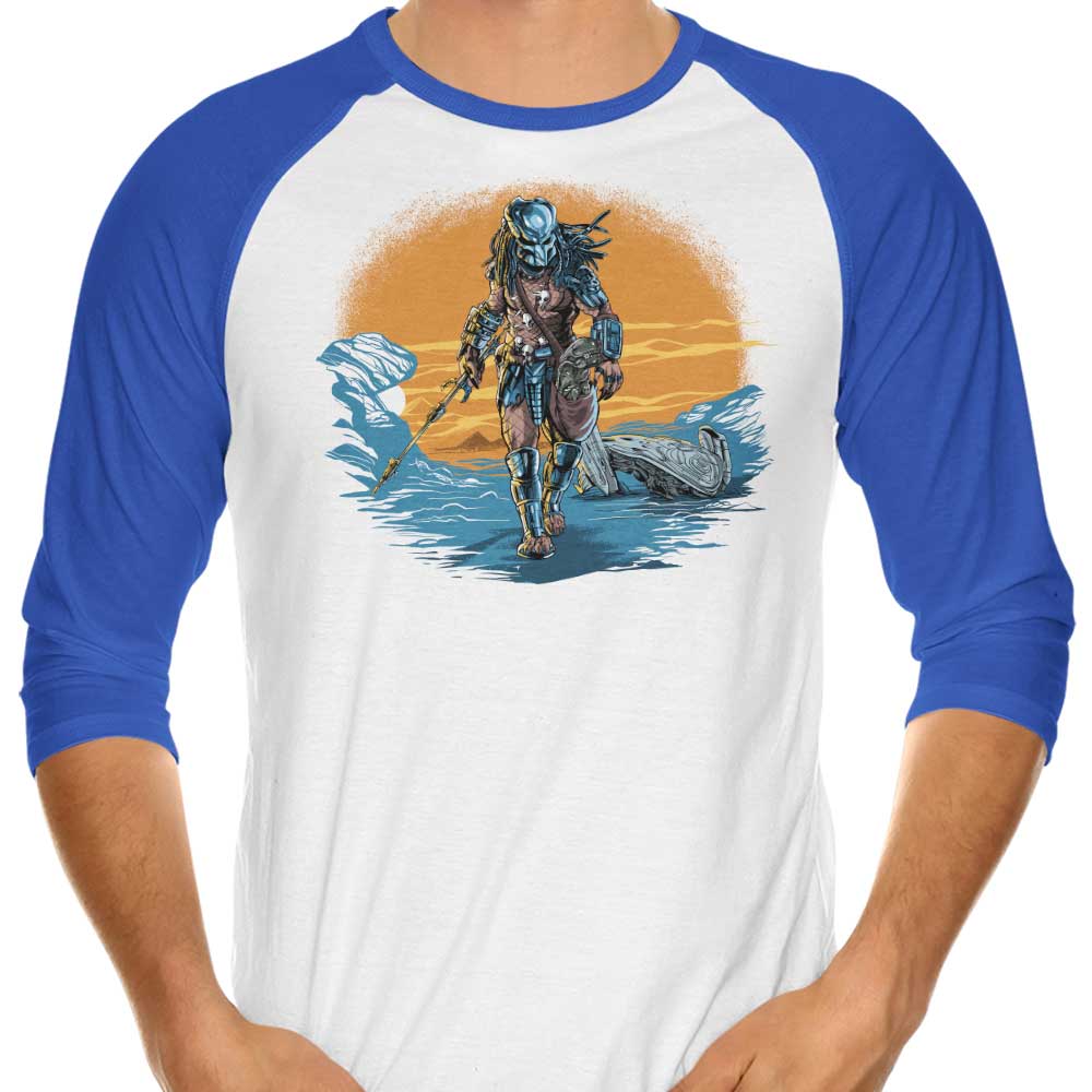 The Predalorian - 3/4 Sleeve Raglan T-Shirt