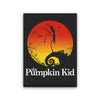 The Pumpkin Kid - Canvas Print